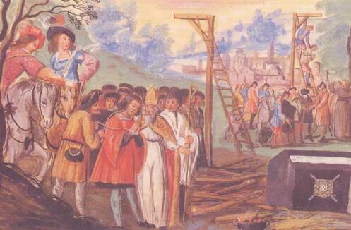 Η εκτ�λεση του Gilles de Rais